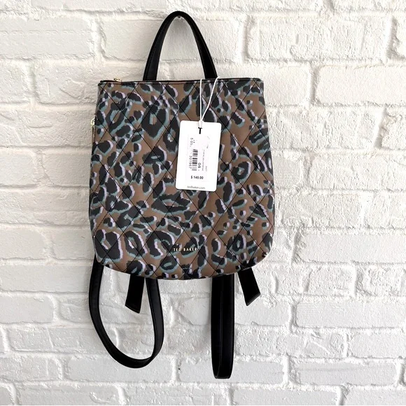 Designer Backpacks Ted Baker Backpack Leather Ted Baker Black Soft